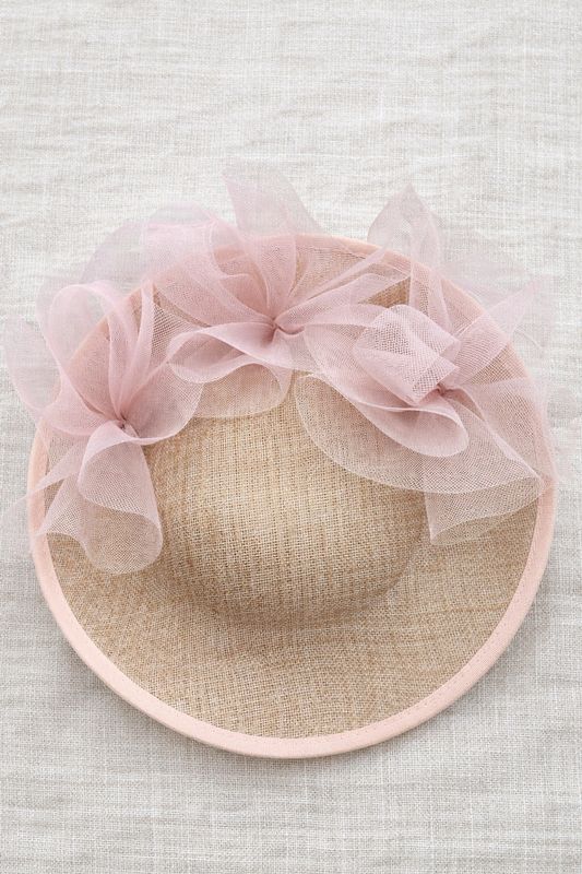 Pink Tulle Fascinator