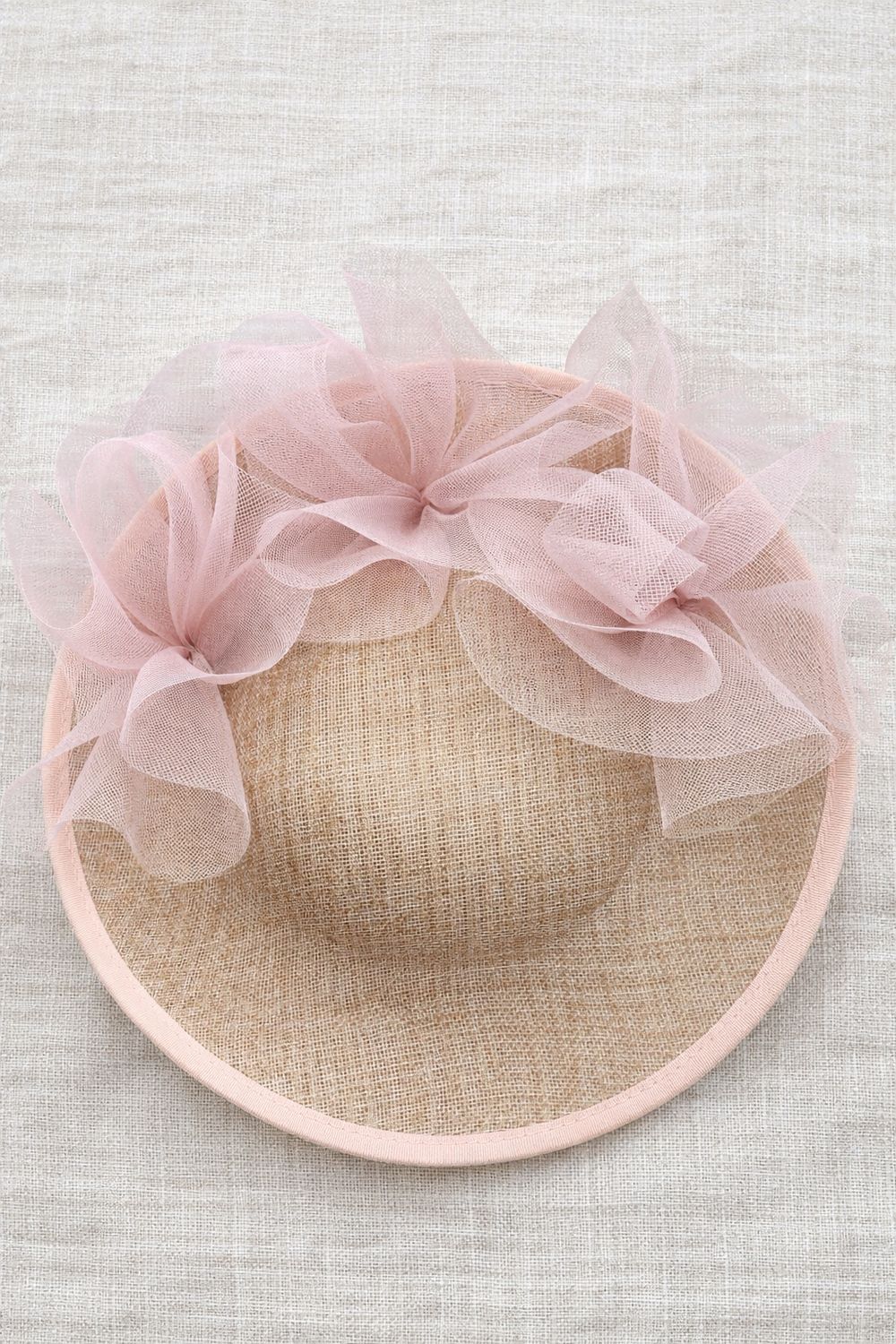 Pink Tulle Fascinator