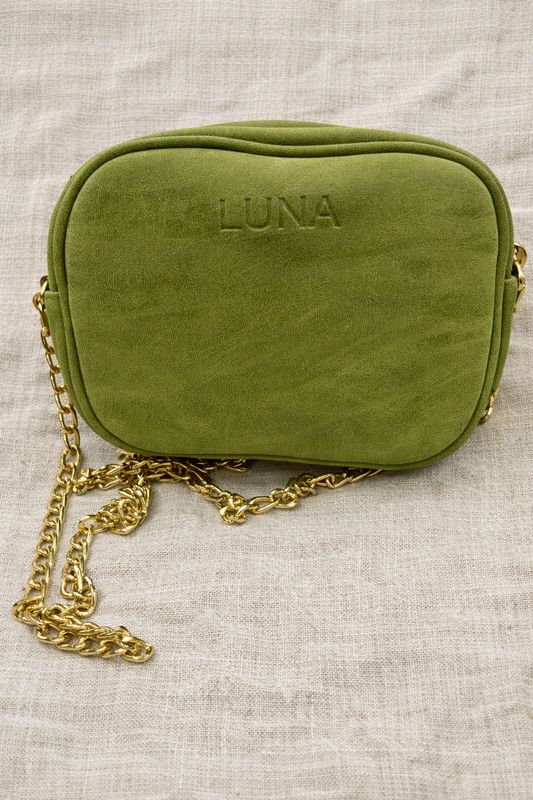 Luna Olive Green Handbag