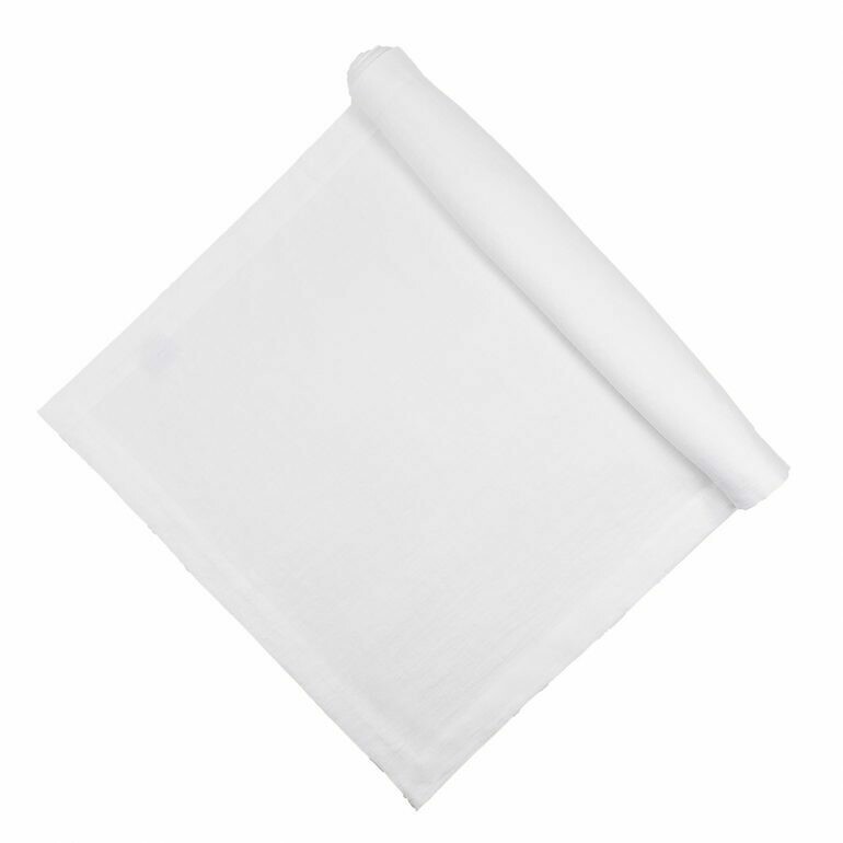 Tischläufer Stoff weiss
