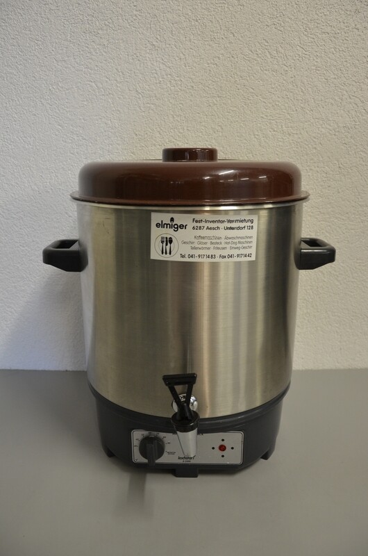 Kaffeekanne mit Heizung 28 Lt.