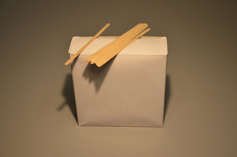 Rührstäbchen aus Holz 11 cm, Box à 2000 Stk.