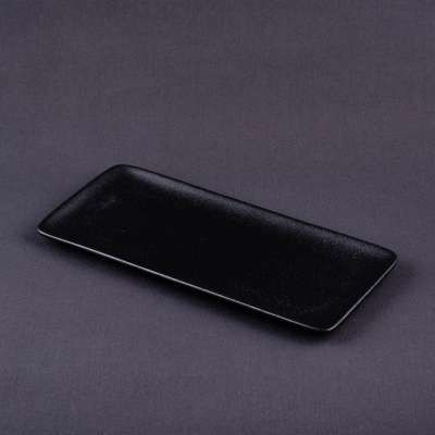 Flying Geschirr rechteckig/schwarz