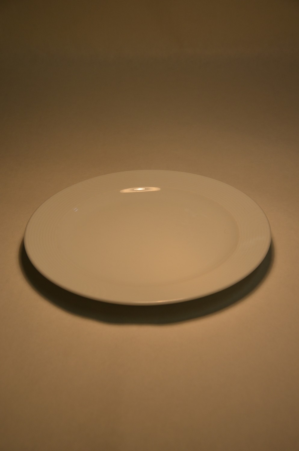 Menuteller Porzellan 27 cm