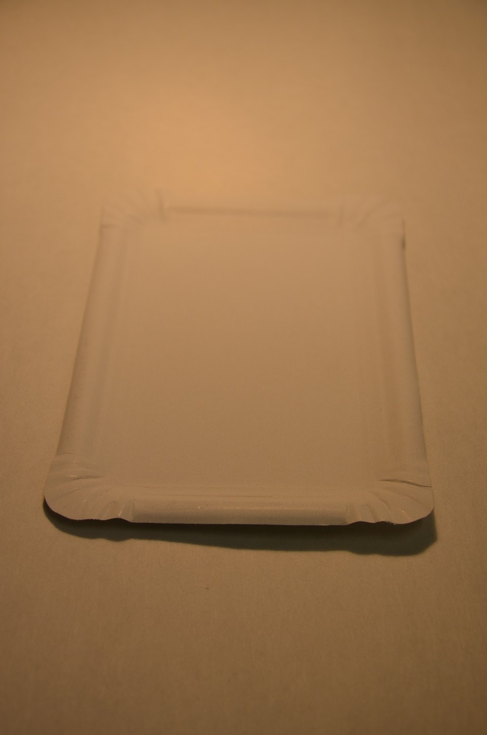 Kartonteller 17 x 23 cm weiss, 250er Pack