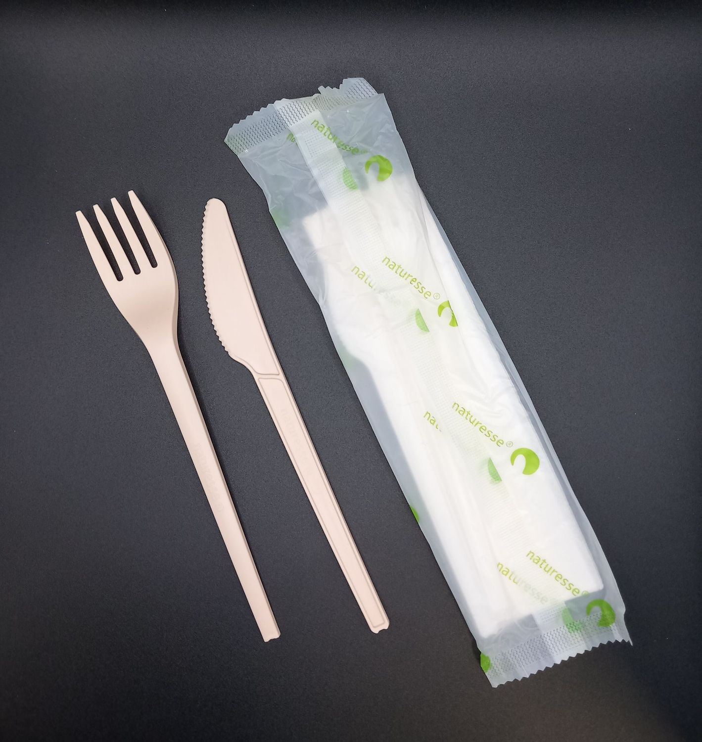 Besteckset (Messer,Gabel,Serviette), CPLA