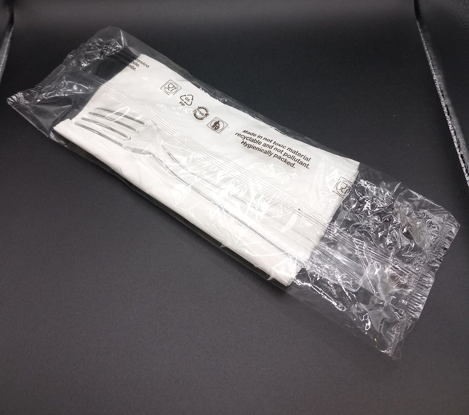 Besteckset (Messer,Gabel,Serviette), 50er Pack, PS