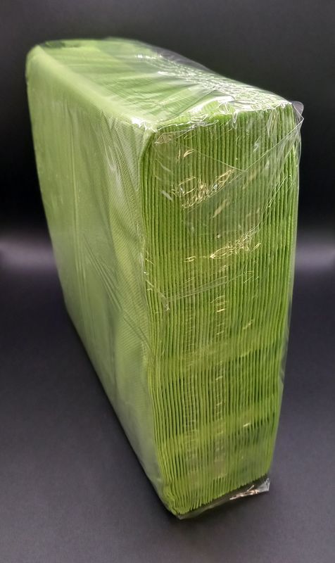 Servietten Double Point 2-lagig grün 40 x 40cm, 40er Pack