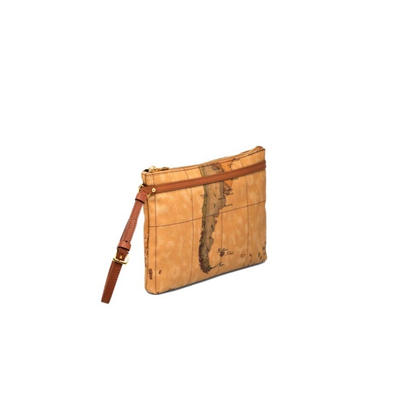 ALVIERO MARTINI - Contemporary Clutch Grande - Natural