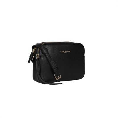 LANCASTER - Dune tracolla due zip Small - Noir