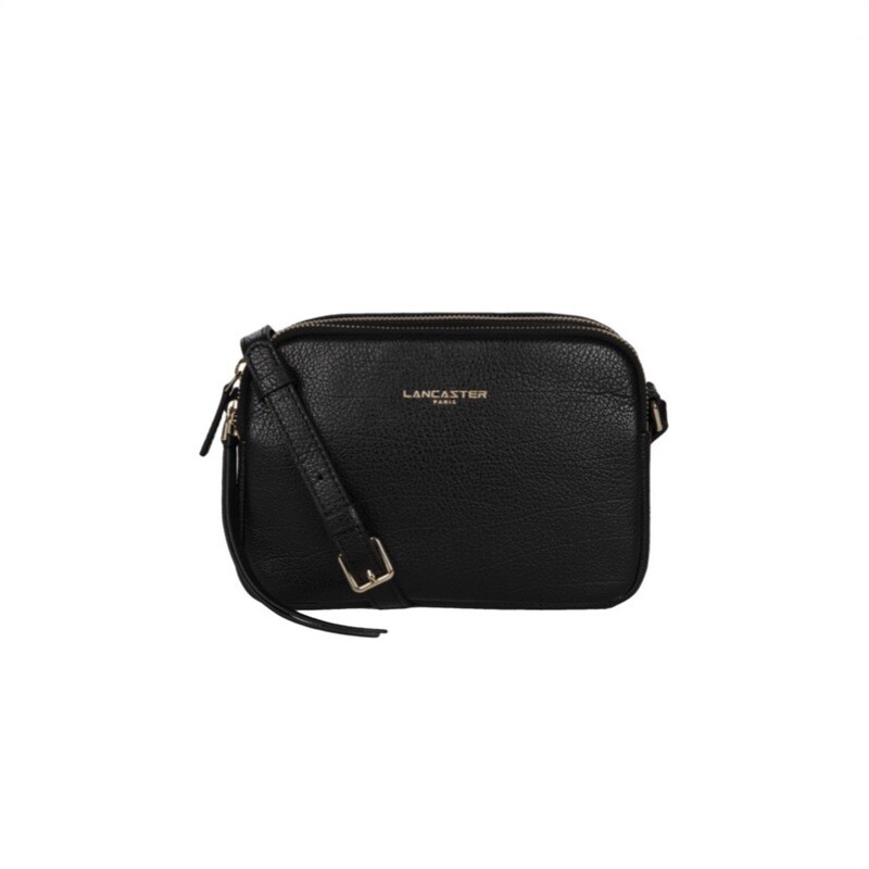 LANCASTER - Dune tracolla due zip Small - Noir