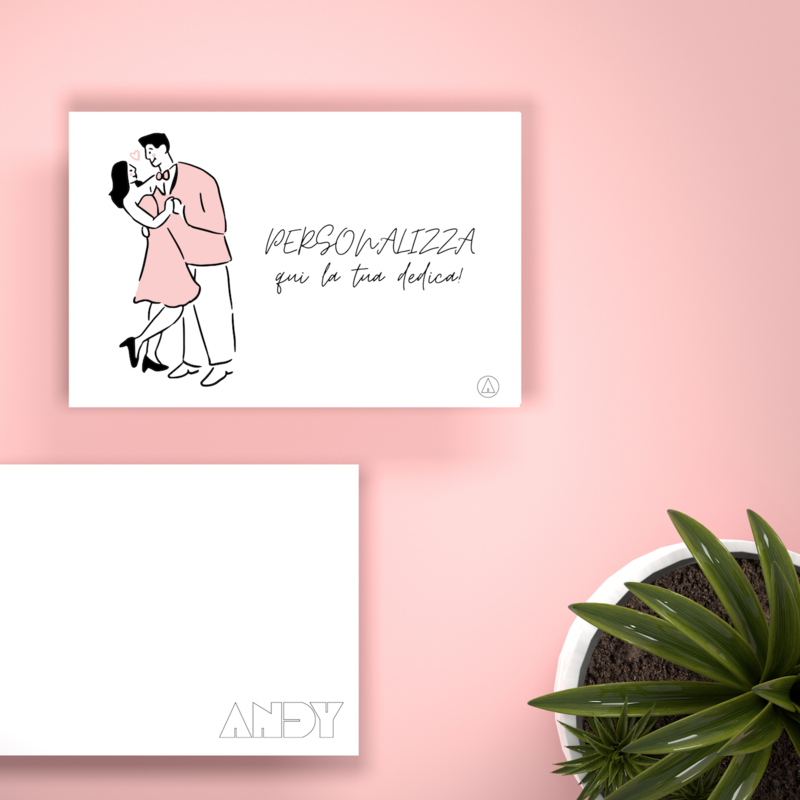 BIGLIETTO REGALO - Romantico Love (Personalizzato)