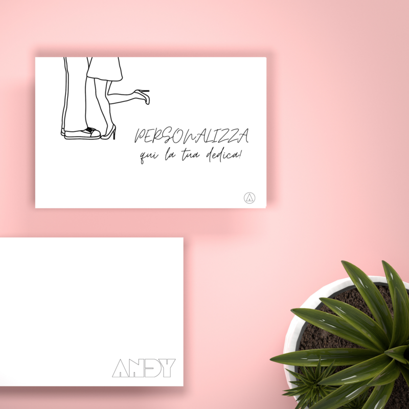 BIGLIETTO REGALO - Romantico Love (Personalizzato)