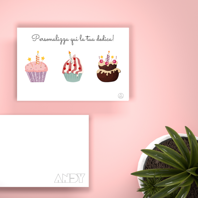 BIGLIETTO REGALO - Compleanno (Personalizzato)