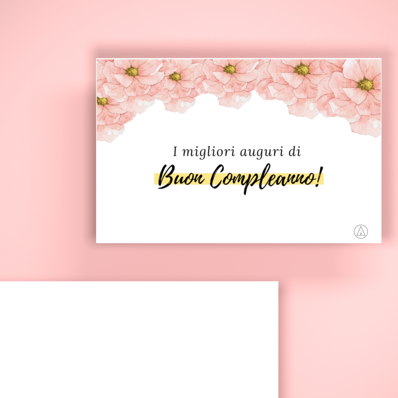 BIGLIETTO REGALO - Compleanno