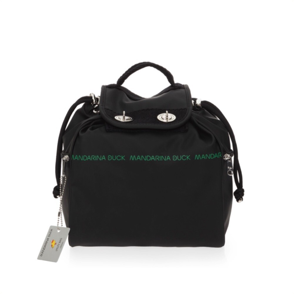 MANDARINA DUCK - Utility Backpack Small - Black