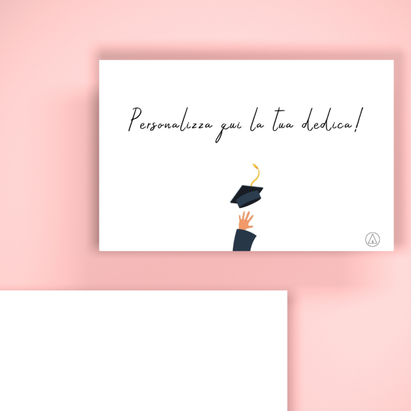 BIGLIETTO REGALO - Laurea (Personalizzato)