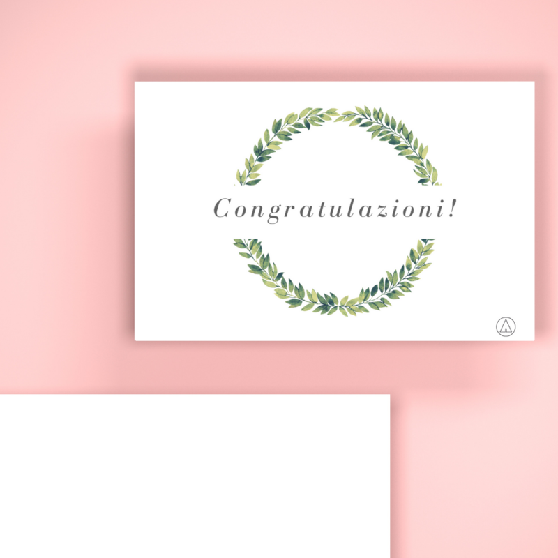 BIGLIETTO REGALO - Laurea