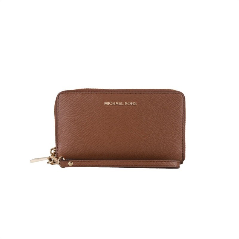 MICHAEL KORS - Jet Set LG Flat Phone Case - Luggage