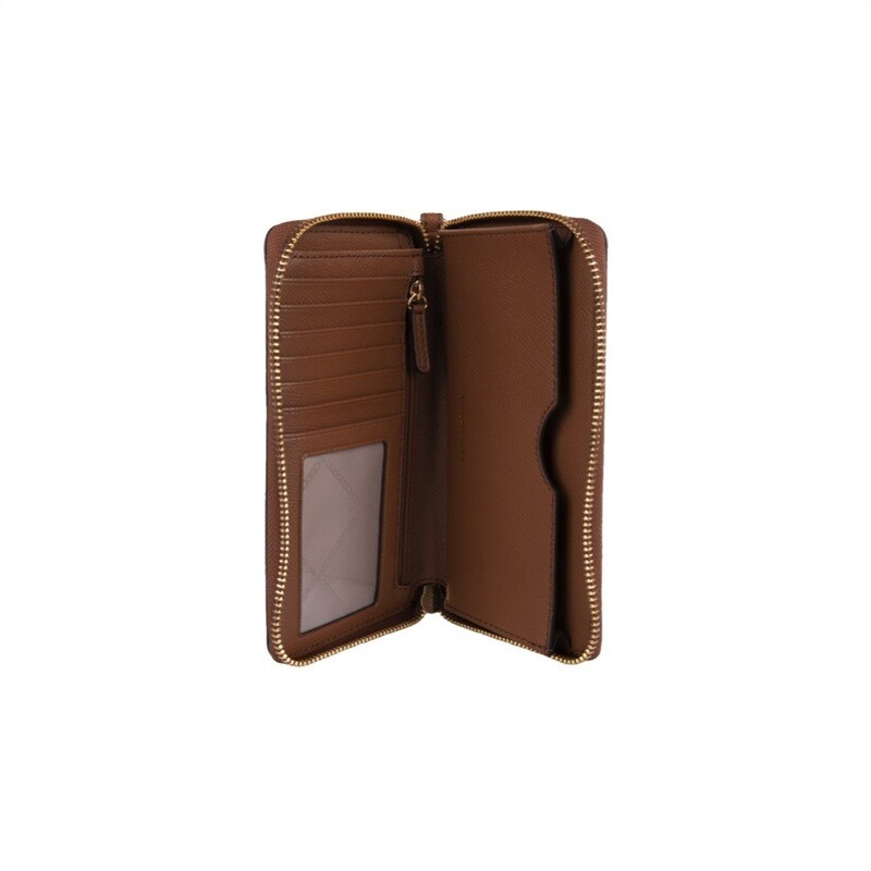 MICHAEL KORS - Jet Set LG Flat Phone Case - Luggage