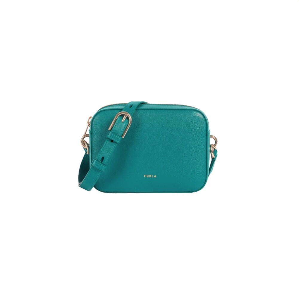 FURLA Block Mini Crossbody Smeraldo