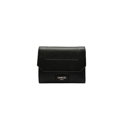 LANCEL - Compact M Wallet - Black