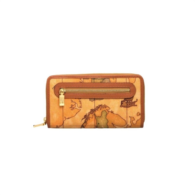 ALVIERO MARTINI - Geo Classic Portafoglio Grande Zip Around - Natural