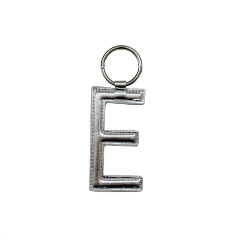 MIA BAG - Portachiavi Lettera "E" - Argento MIA BAG - Portachiavi Lettera "E" - Argento