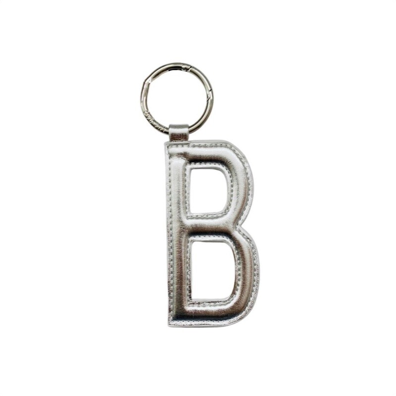 MIA BAG - Portachiavi Lettera "B" - Argento MIA BAG - Portachiavi Lettera "B" - Argento