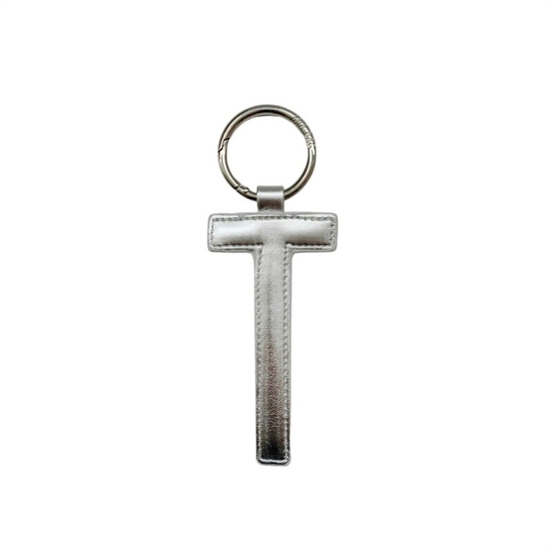 MIA BAG - Portachiavi Lettera &quot;T&quot; - Argento