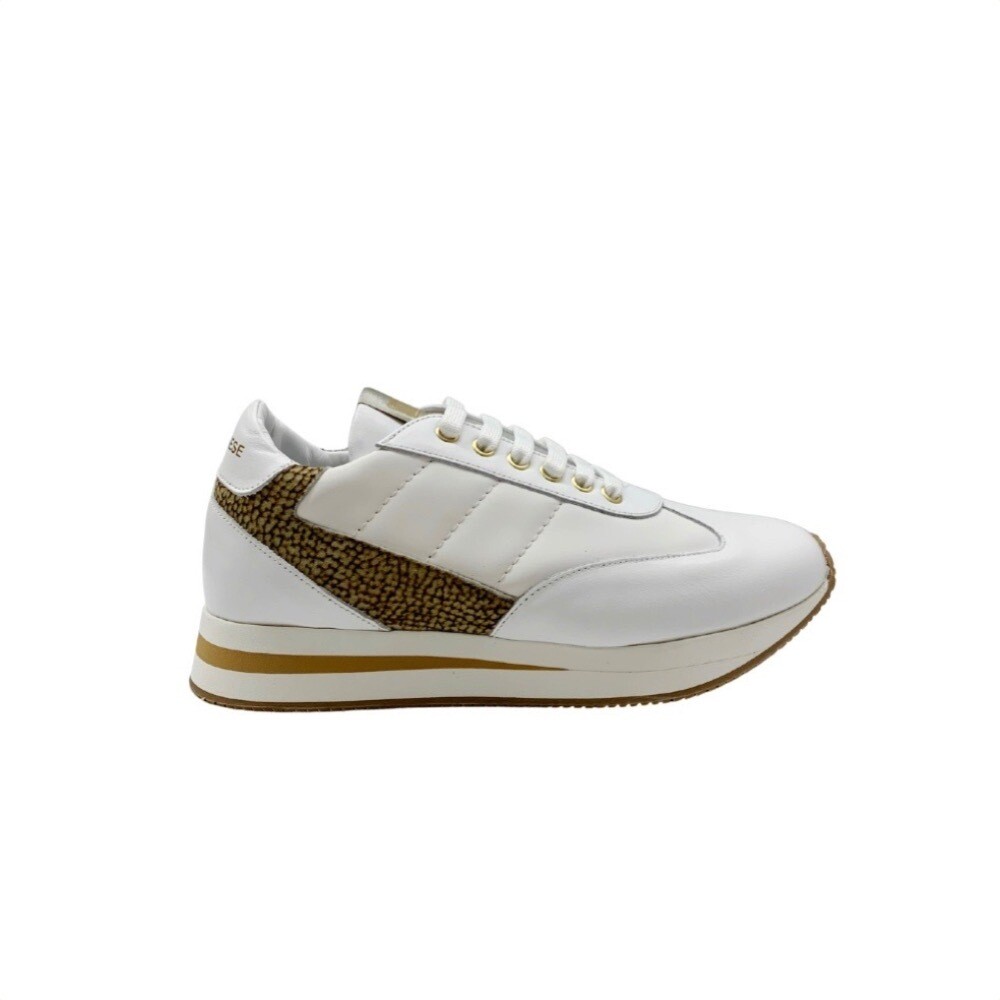 BORBONESE - Sneakers - Bianco/OpNaturale