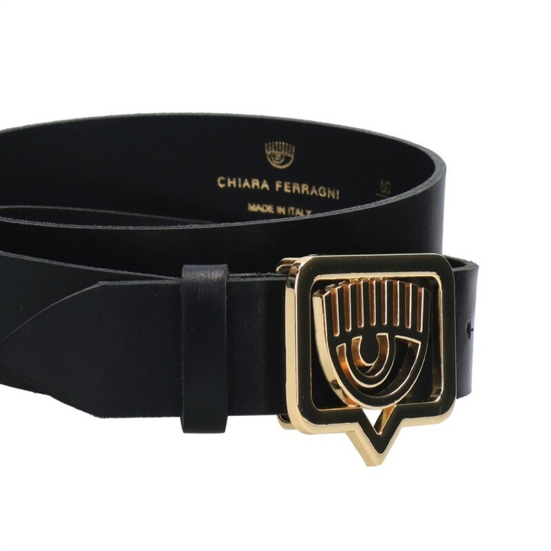 CHIARA FERRAGNI - Eyelike Metal Frame Cintura - Nero