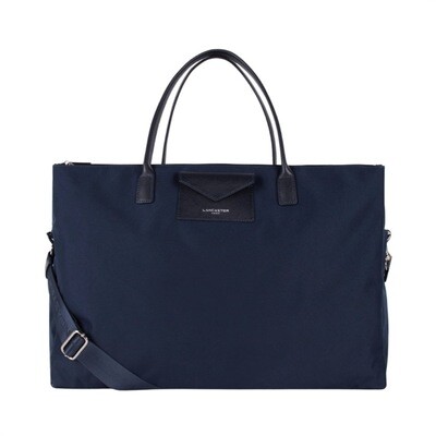 LANCASTER - Smart KBA Travel Bag - Bleu Fonce
