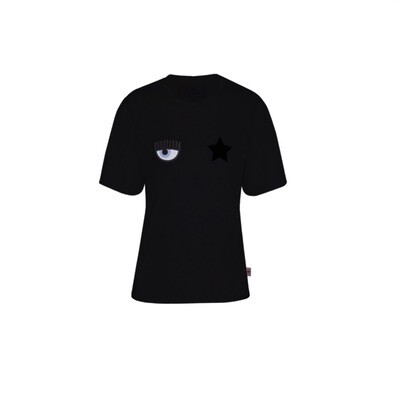 CHIARA FERRAGNI - Eye Star t-shirt - Black
