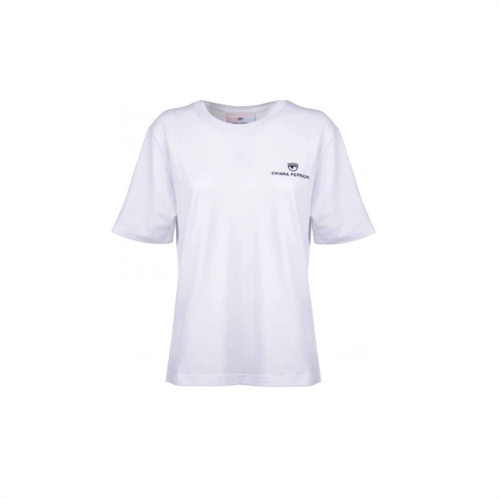 CHIARA FERRAGNI - Logo Basic t-shirt - Bianco Ottico