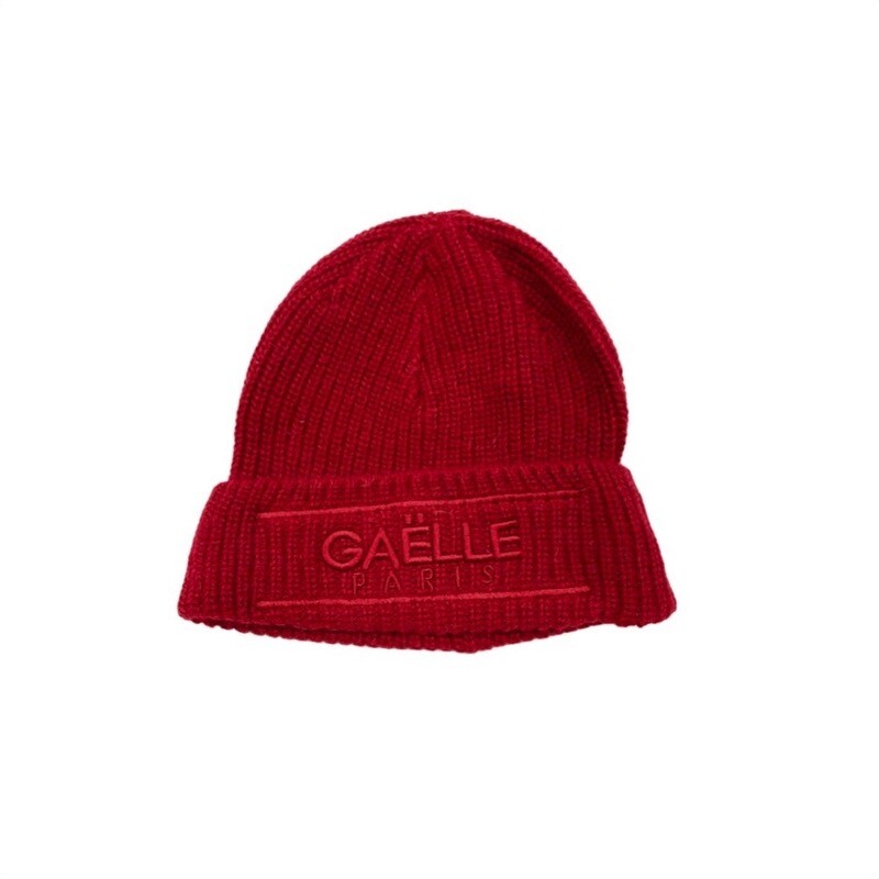 GAÊLLE PARIS - Berretto coste - Rosso