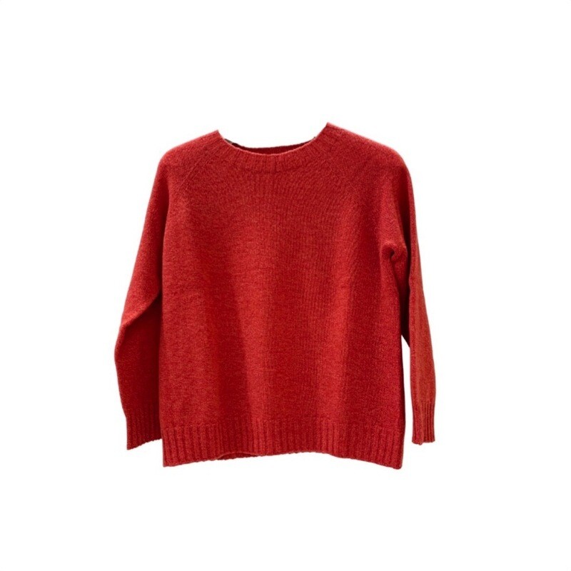 RIVIERA CASHMERE - Girocollo 2 fili - Mandarino