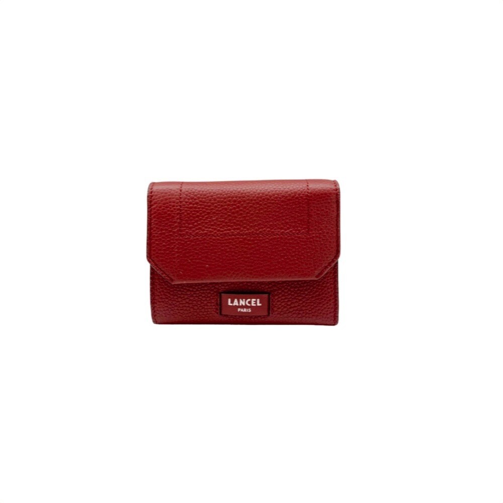 LANCEL - Compact M Wallet - Carmine