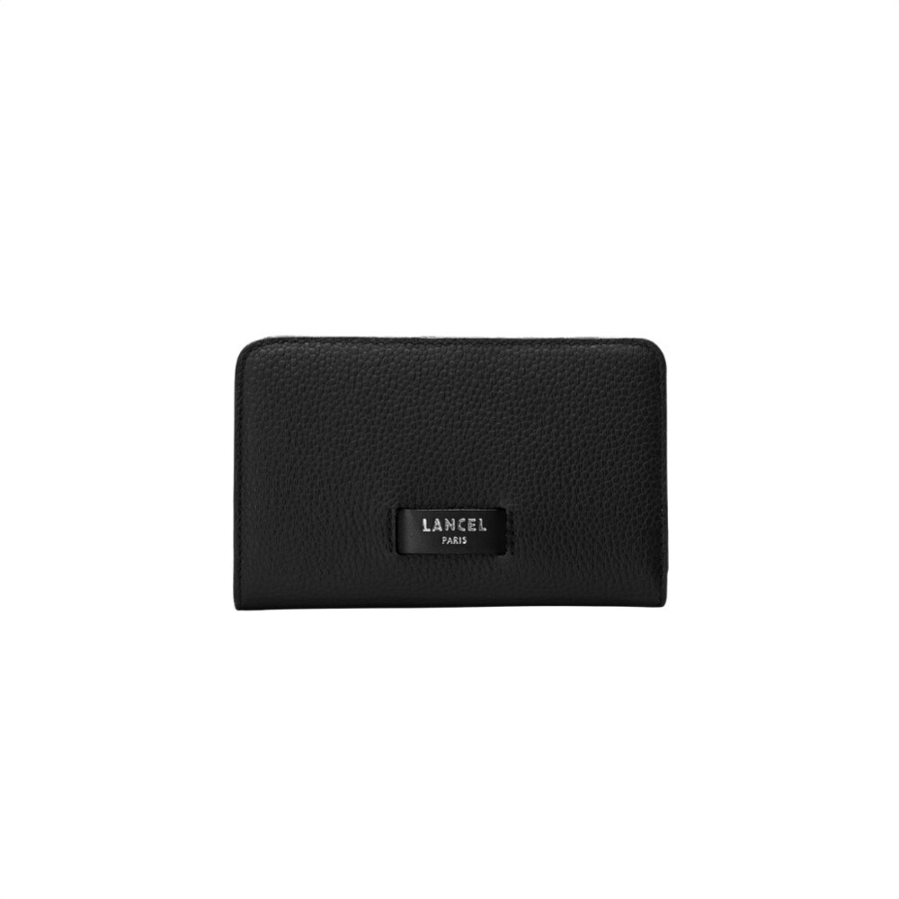 LANCEL - Ninon Compact Zip Wallet - Noir