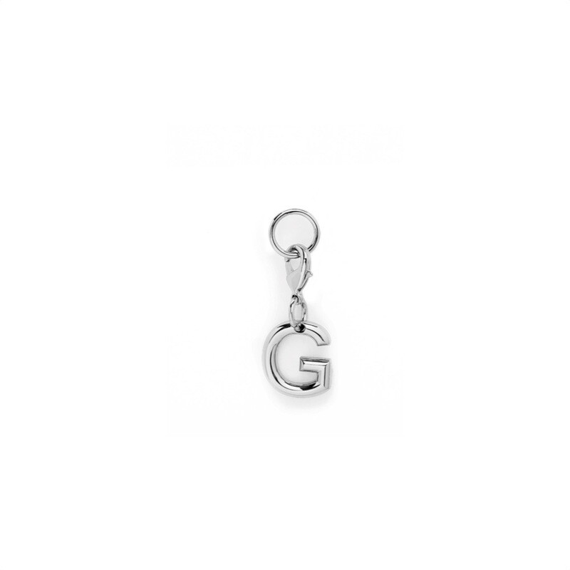 LANCEL - Charm Lettera &quot;G&quot; - Shiny Nickel