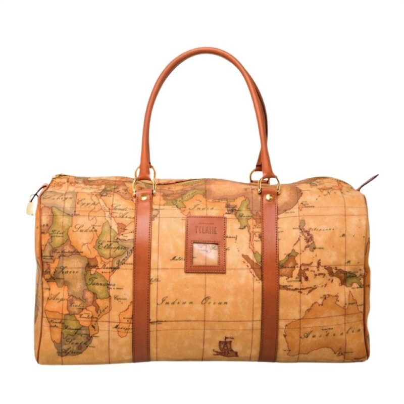 ALVIERO MARTINI - Geo Classic Borsa da viaggio con zip - Natural