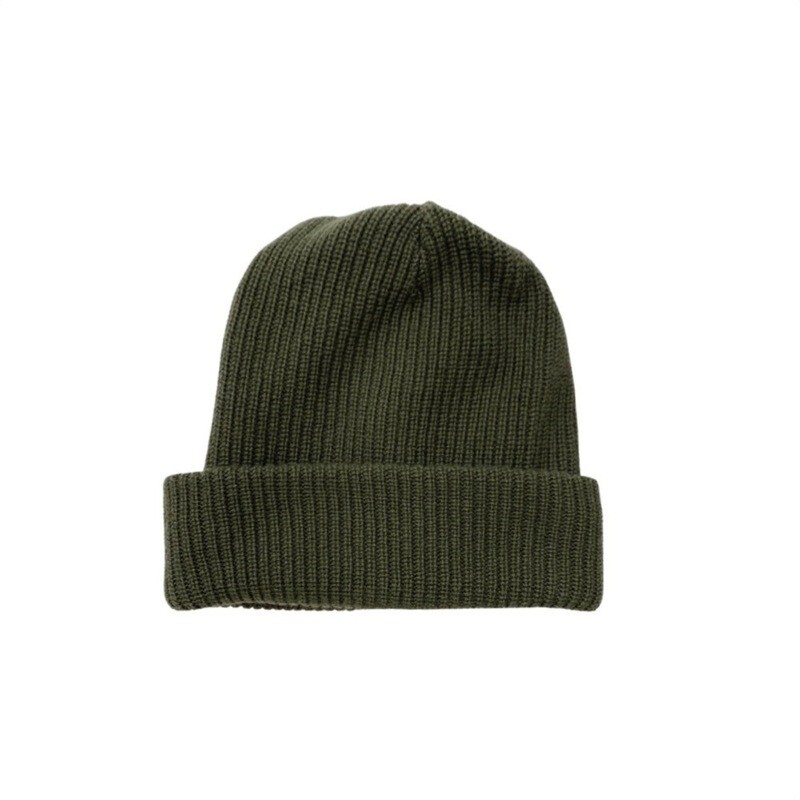 RIVIERA CASHMERE - Berretto doppiato - Verde Militare