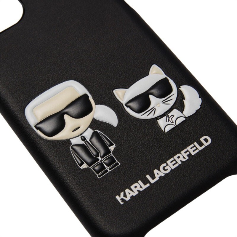 KARL LAGERFELD - Cover Karl&amp;Choupette Ikonik [iPhone 13 Pro]