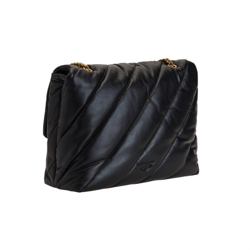 PINKO - Love Big Puff CL - Black/Oro
