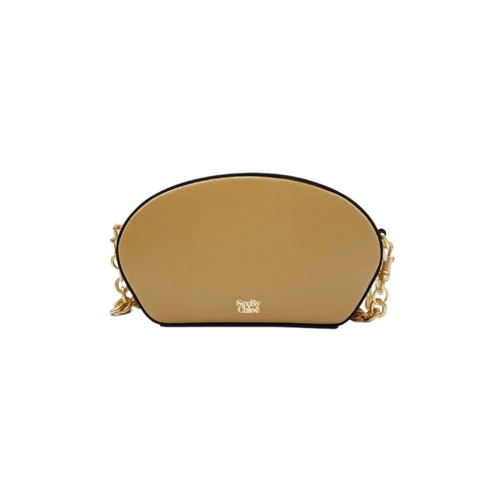 SEE BY CHLOÉ - Shell Small Crossbody - Biscotti Beige