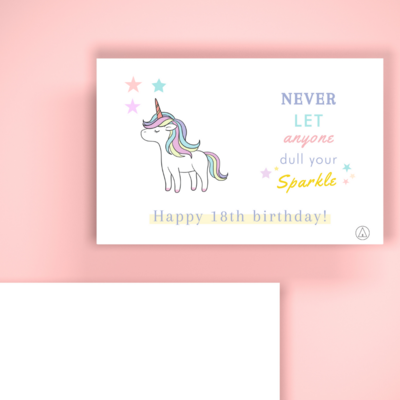 BIGLIETTO REGALO - Compleanno Diciottesimo