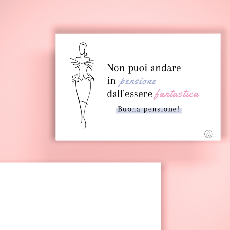 BIGLIETTO REGALO - Pensione