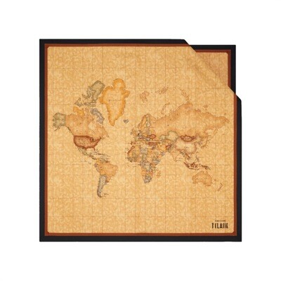 ALVIERO MARTINI - Foulard Geo Classic 70x70 - Nero