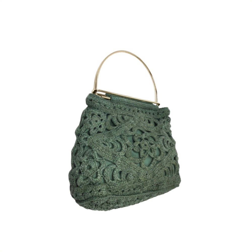 ASH - Camila Crochet Bag - Salvia