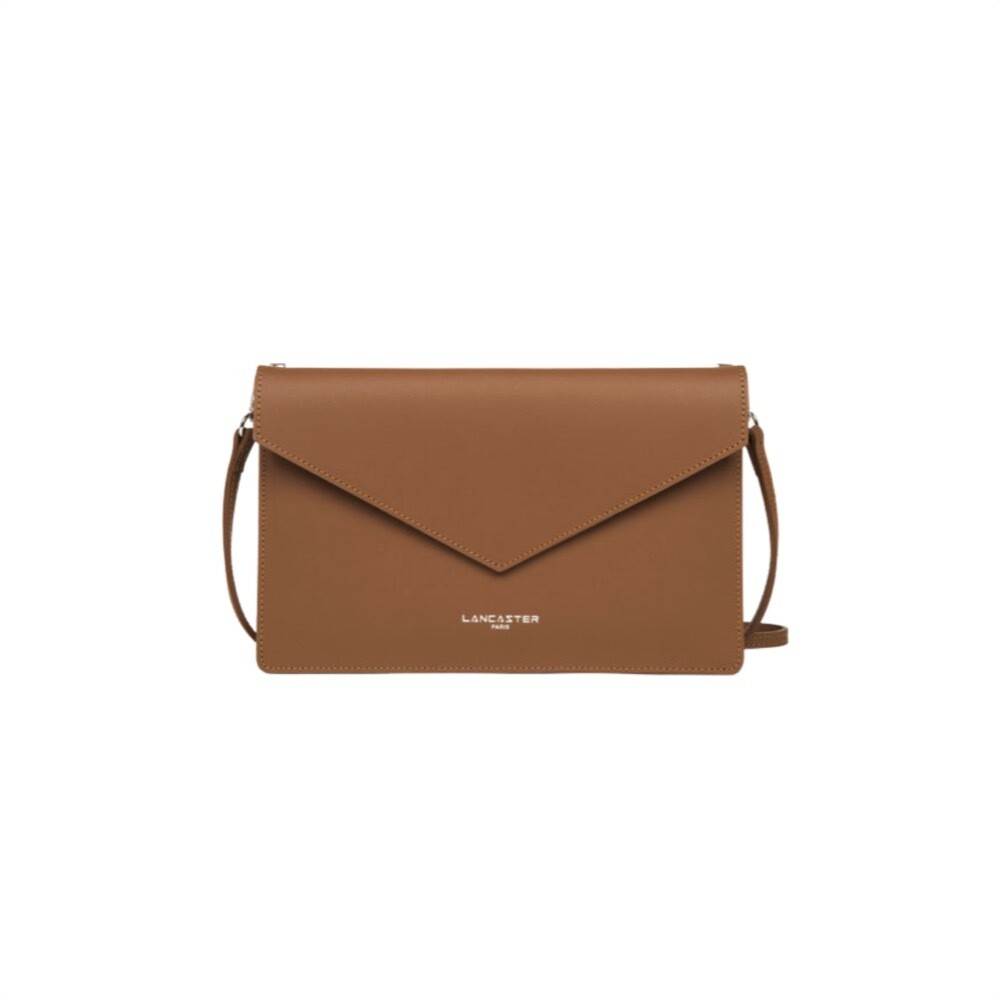 LANCASTER - Pur Element City Clutch Air - Camel in Champagne